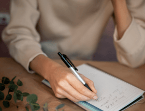 La escritura como Terapia